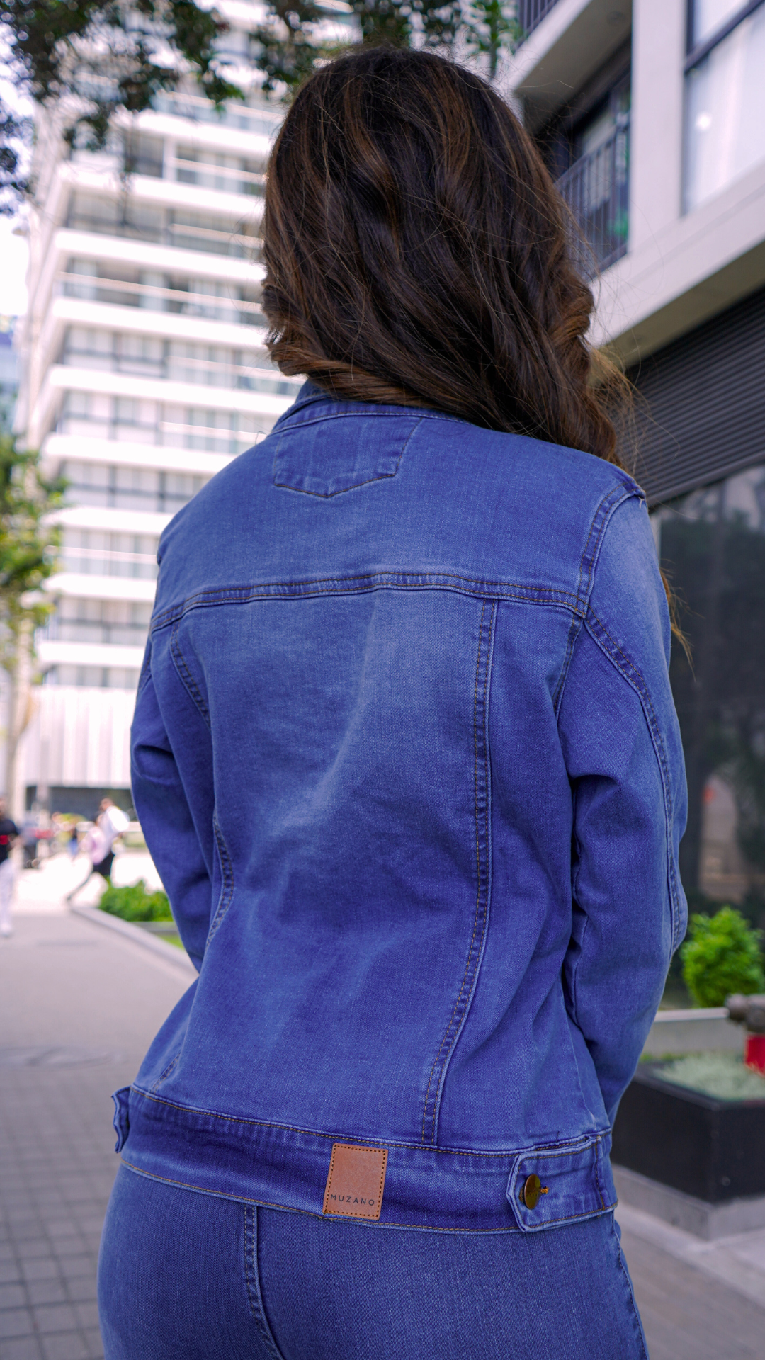Casaca Jeaninne Azul