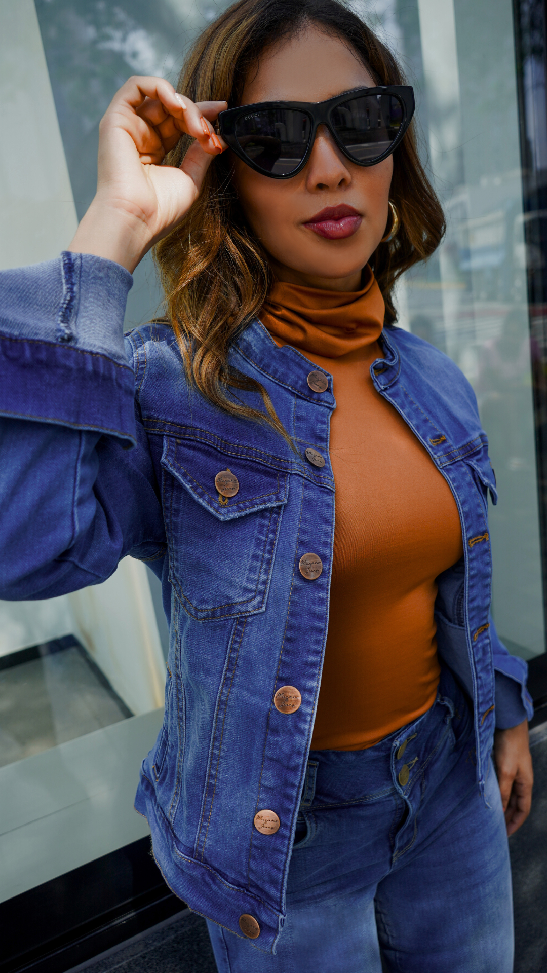 Casaca Anelise Azul