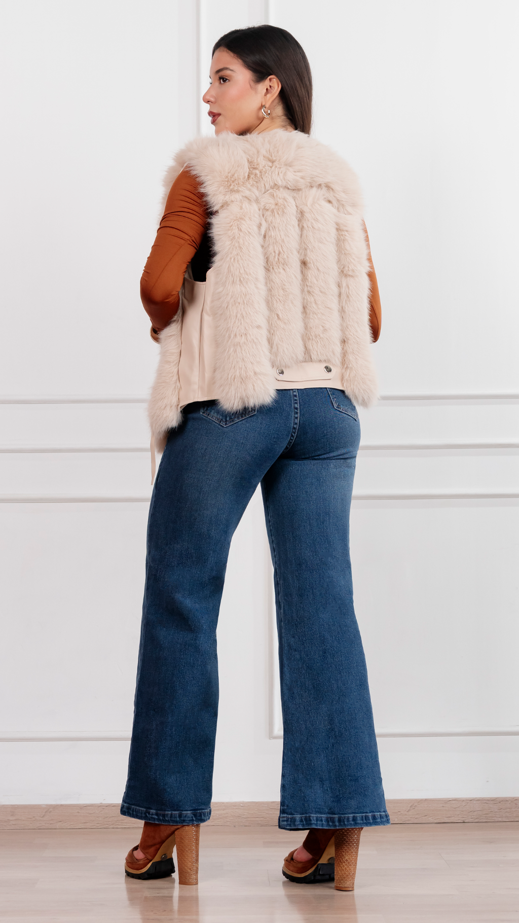 Pantalón Palazzo Odisea Oscuro