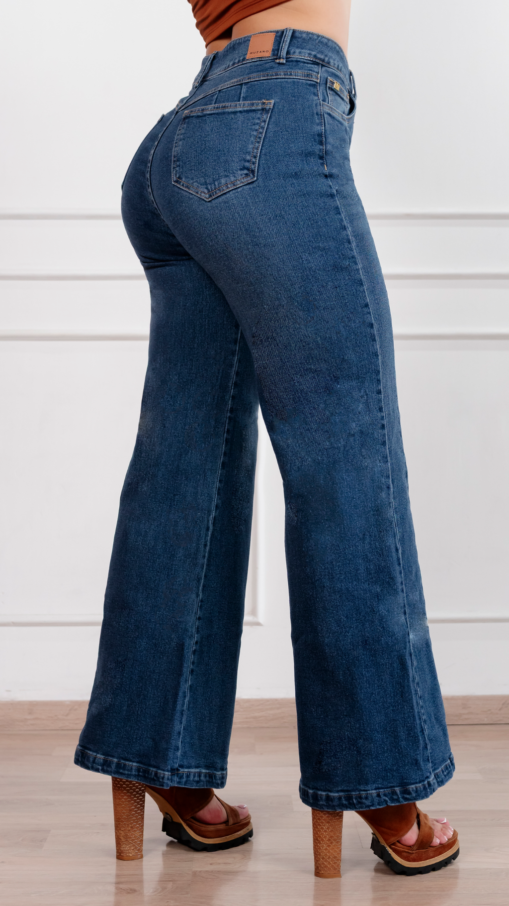 Pantalón Palazzo Odisea Oscuro