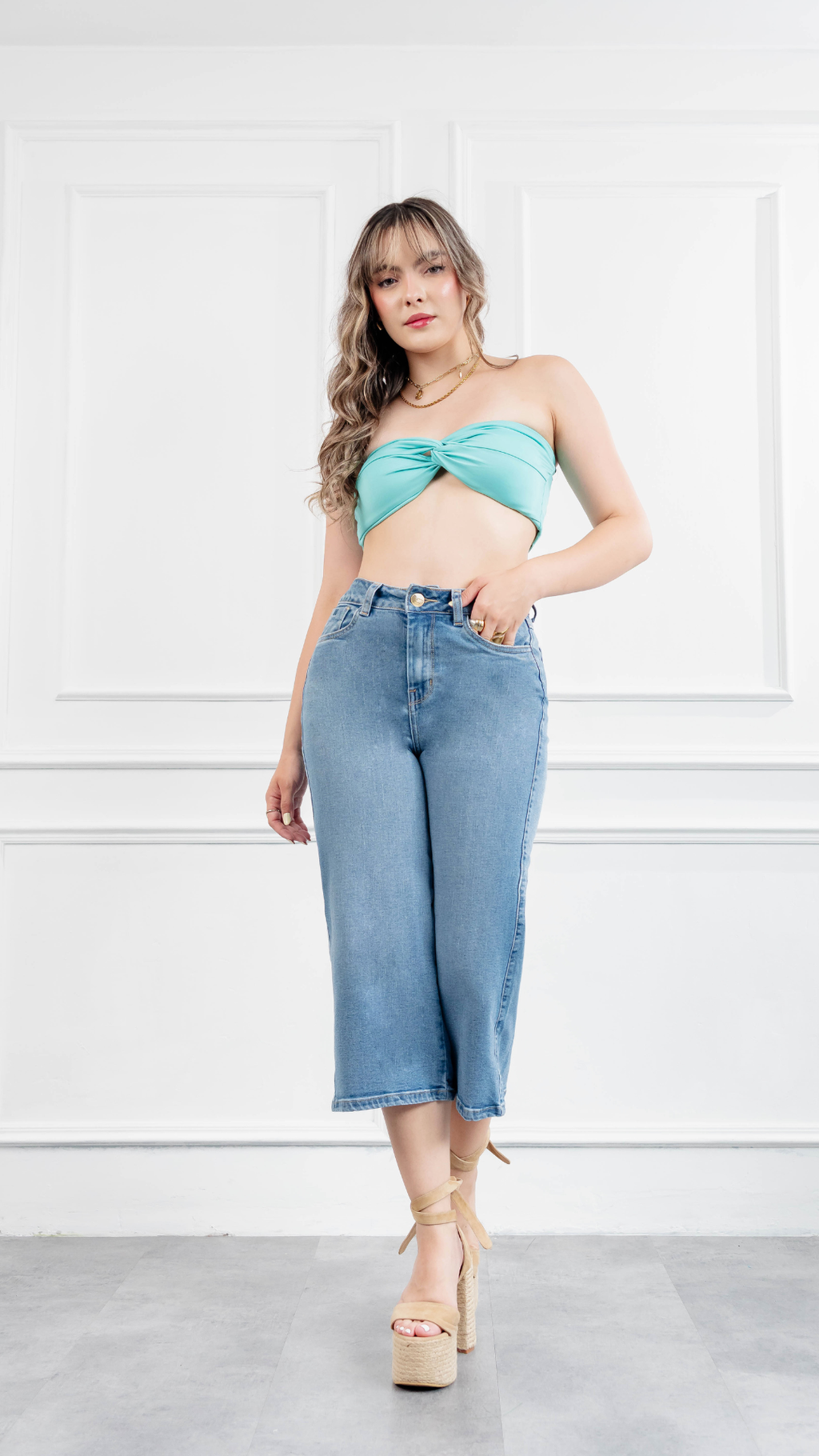 Capri Almudena Azul Claro