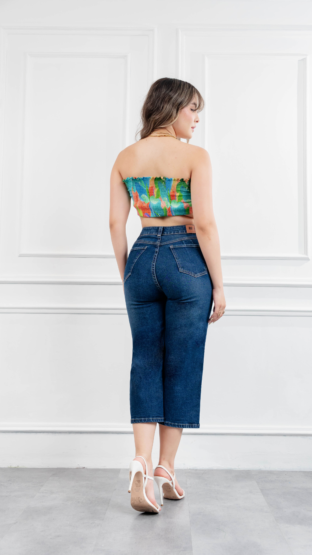 Capri Almudena Azul Oscuro