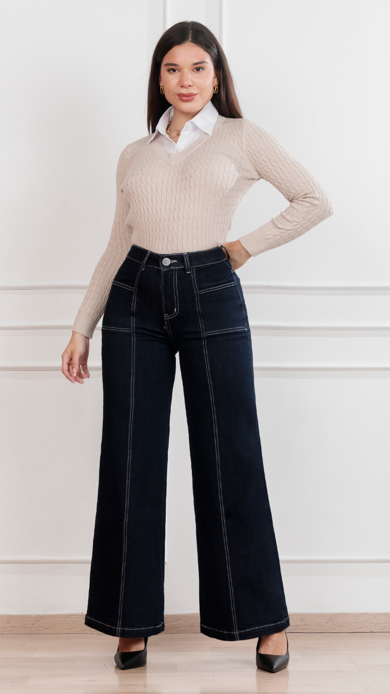Pantalón Alia Oscuro